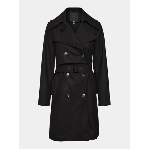 Vero Moda Trencz Janet 10301315 Czarny Regular Fit Vero Moda 42 okazja MODIVO