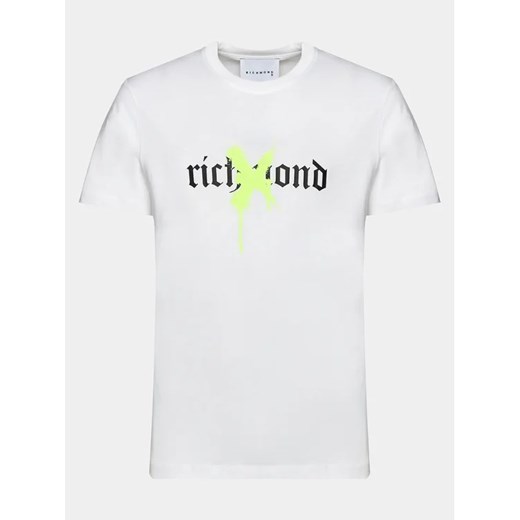 Richmond X T-Shirt Ulsoy UMP24052TS Biały Regular Fit ze sklepu MODIVO w kategorii T-shirty męskie - zdjęcie 168503699