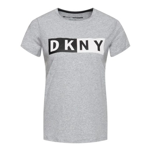 DKNY Sport T-Shirt DP8T5894 Szary Regular Fit XS okazja MODIVO