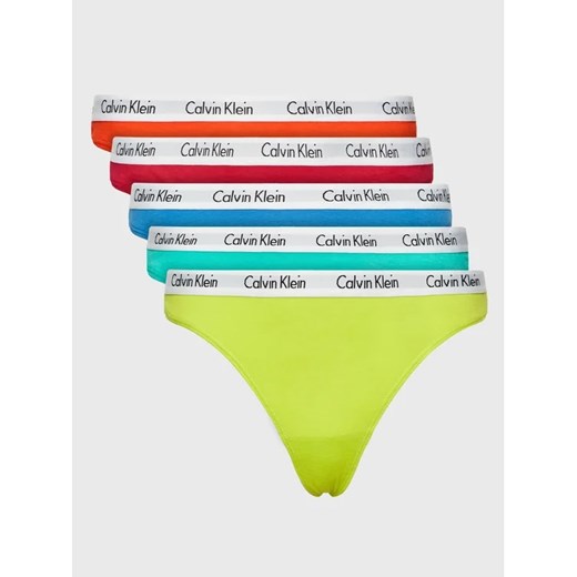 Calvin Klein Underwear Komplet 5 par stringów 000QD3585E Kolorowy Calvin Klein Underwear L MODIVO