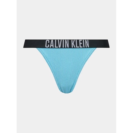 Calvin Klein Swimwear Dół od bikini KW0KW02019 Czarny XL promocja MODIVO
