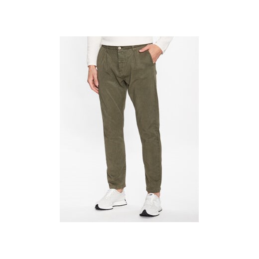 INDICODE Spodnie materiałowe Ville 60-291 Khaki Regular Fit ze sklepu MODIVO w kategorii Spodnie męskie - zdjęcie 168505139