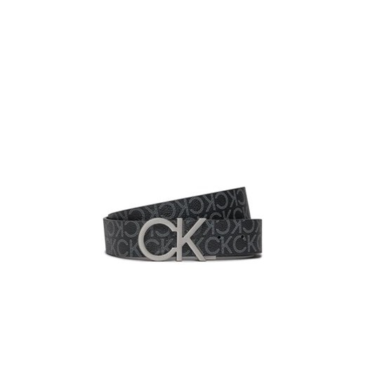 Calvin Klein Pasek Męski Ck Rev.Adj. New Mono Belt 3.5Cm K50K510075 Czarny ze sklepu MODIVO w kategorii Paski męskie - zdjęcie 168505177