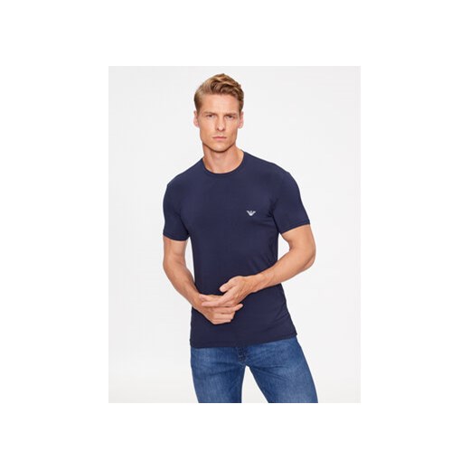 Emporio Armani Underwear T-Shirt 111971 3F511 00135 Granatowy Regular Fit ze sklepu MODIVO w kategorii T-shirty męskie - zdjęcie 168505268