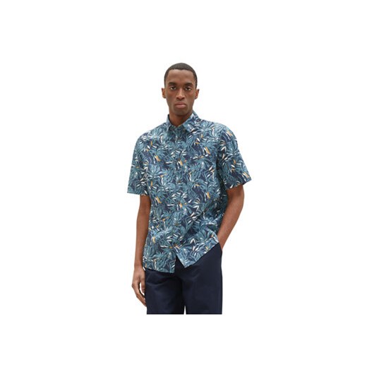 Tom Tailor Koszula 1034896 Zielony ze sklepu MODIVO w kategorii Koszule męskie - zdjęcie 168505439