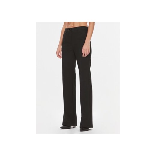 Marella Spodnie materiałowe Xavier 2331360539200 Czarny Regular Fit ze sklepu MODIVO w kategorii Spodnie damskie - zdjęcie 168505445