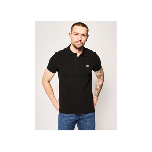Lacoste Polo PH4012 Czarny Slim Fit ze sklepu MODIVO w kategorii T-shirty męskie - zdjęcie 168505579