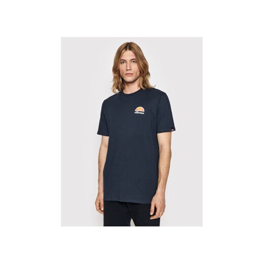 Ellesse T-Shirt Canaletto SHS04548 Granatowy Regular Fit ze sklepu MODIVO w kategorii T-shirty męskie - zdjęcie 168505946