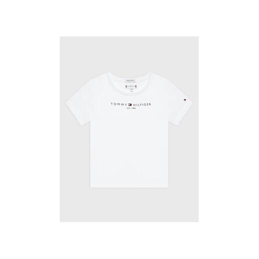 Tommy Hilfiger T-Shirt Essential KG0KG06585 Biały Regular Fit ze sklepu MODIVO w kategorii T-shirty chłopięce - zdjęcie 168506058