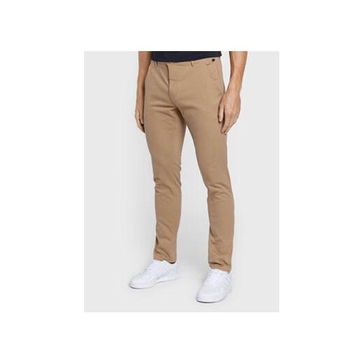 Blend Spodnie materiałowe Natan 20703472 Beżowy Regular Fit ze sklepu MODIVO w kategorii Spodnie męskie - zdjęcie 168506126