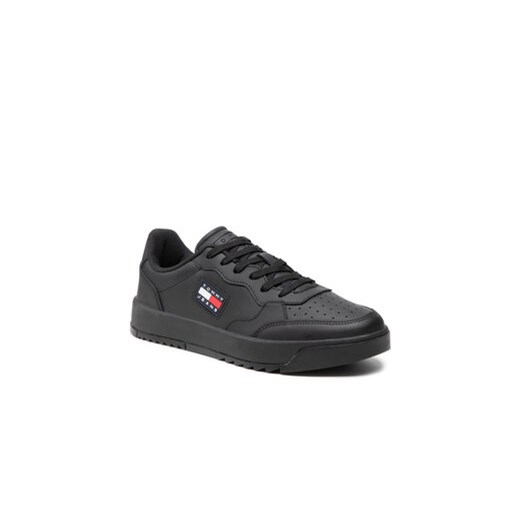 Tommy Jeans Sneakersy Basket EM0EM00900 Czarny Tommy Jeans 40 wyprzedaż MODIVO