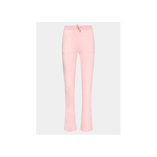 Juicy Couture Spodnie dresowe Del Ray JCAP180 Różowy Regular Fit ze sklepu MODIVO w kategorii Spodnie damskie - zdjęcie 168506355