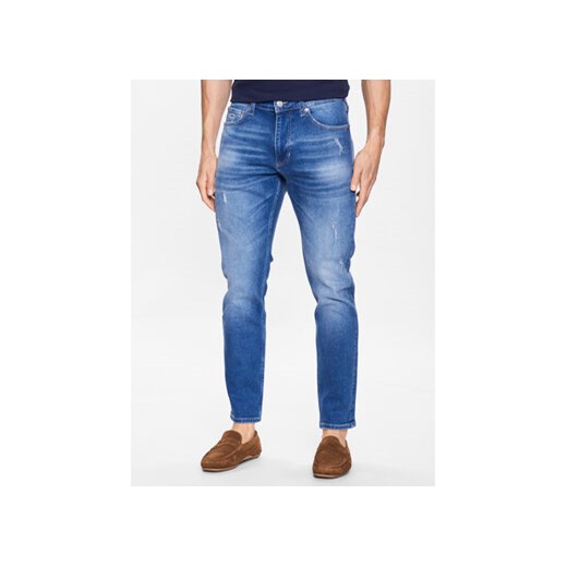 Tommy Jeans Jeansy Scanton DM0DM16171 Niebieski Slim Fit ze sklepu MODIVO w kategorii Jeansy męskie - zdjęcie 168506756