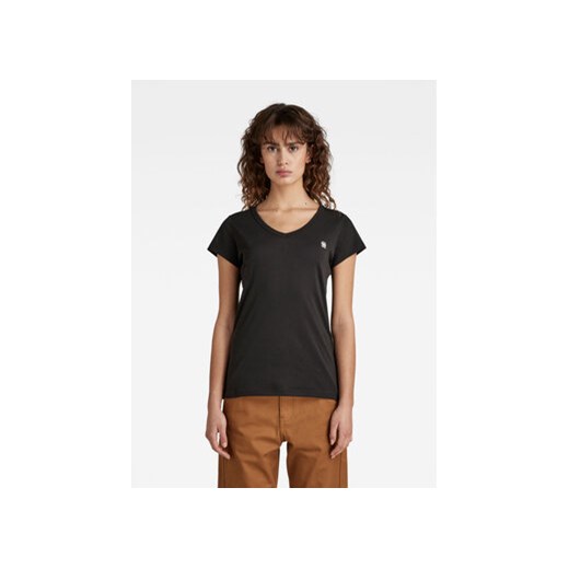 G-Star Raw T-Shirt D21314-4107-6484 Czarny Regular Fit ze sklepu MODIVO w kategorii Bluzki damskie - zdjęcie 168506879