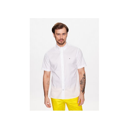 Tommy Hilfiger Koszula MW0MW31382 Biały Regular Fit ze sklepu MODIVO w kategorii Koszule męskie - zdjęcie 168507109