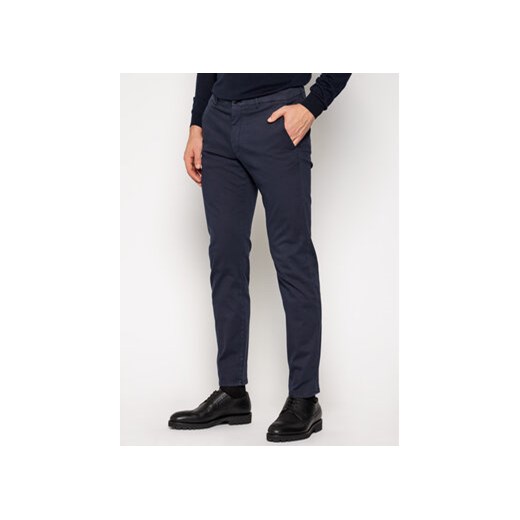 Joop! Jeans Spodnie materiałowe 15 JJF-84Steen-D 30025086 Granatowy Slim Fit ze sklepu MODIVO w kategorii Spodnie męskie - zdjęcie 168507159