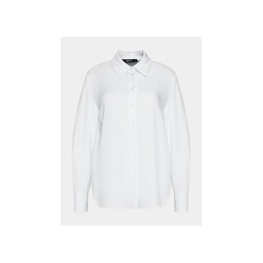Gina Tricot Koszula 19697 Biały Regular Fit Gina Tricot XL MODIVO okazyjna cena