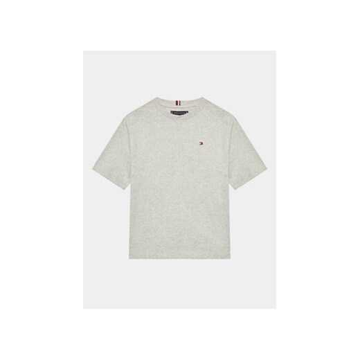 Tommy Hilfiger T-Shirt KB0KB08218 M Szary Regular Fit ze sklepu MODIVO w kategorii T-shirty chłopięce - zdjęcie 168507975