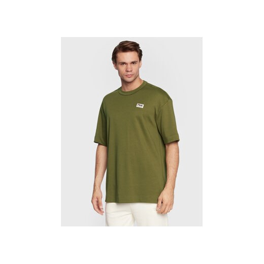 Fila T-Shirt Taipas FAM0149 Zielony Oversize ze sklepu MODIVO w kategorii T-shirty męskie - zdjęcie 168508429