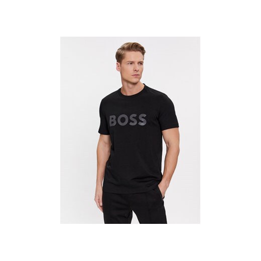 Boss T-Shirt Mirror 1 50506363 Czarny Regular Fit ze sklepu MODIVO w kategorii T-shirty męskie - zdjęcie 168508815