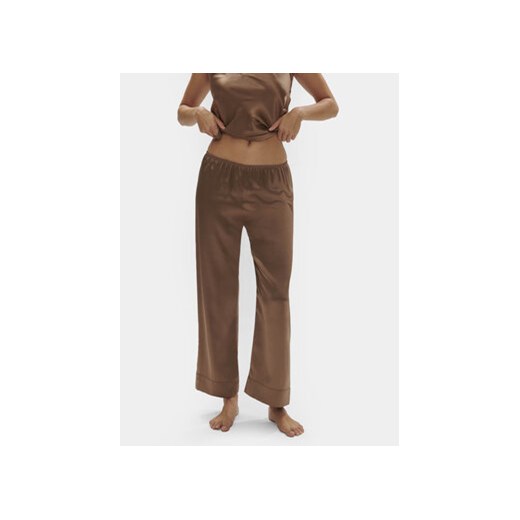 Simone Pérèle Spodnie piżamowe Dream 15B660 Beżowy Comfort Fit ze sklepu MODIVO w kategorii Piżamy damskie - zdjęcie 168509349