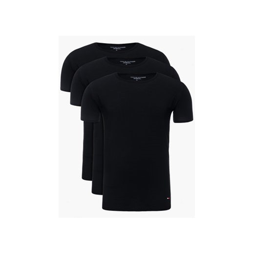 Tommy Hilfiger Komplet 3 t-shirtów Essential 2S87905187 Czarny Regular Fit Tommy Hilfiger M promocja MODIVO