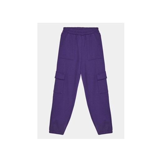 OVS Spodnie materiałowe 1898209 Fioletowy Regular Fit ze sklepu MODIVO w kategorii Spodnie chłopięce - zdjęcie 168510279