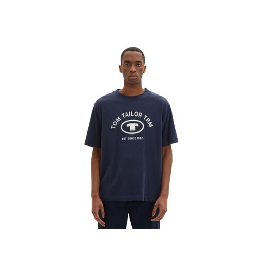 Tom Tailor T-Shirt 1035618 Granatowy Regular Fit ze sklepu MODIVO w kategorii T-shirty męskie - zdjęcie 168510459