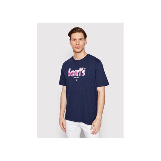 Levi's® T-Shirt 16143-0623 Granatowy Regular Fit ze sklepu MODIVO w kategorii T-shirty męskie - zdjęcie 168510898