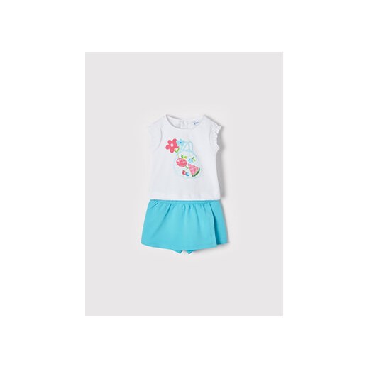 Mayoral Komplet t-shirt i szorty sportowe 1241 Kolorowy Regular Fit ze sklepu MODIVO w kategorii Komplety niemowlęce - zdjęcie 168511677