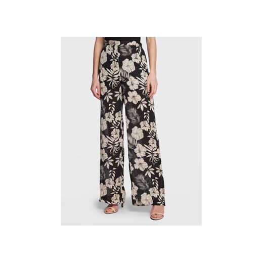 Pinko Spodnie materiałowe Taccagno 100910 A0OF Czarny Relaxed Fit ze sklepu MODIVO w kategorii Spodnie damskie - zdjęcie 168512228