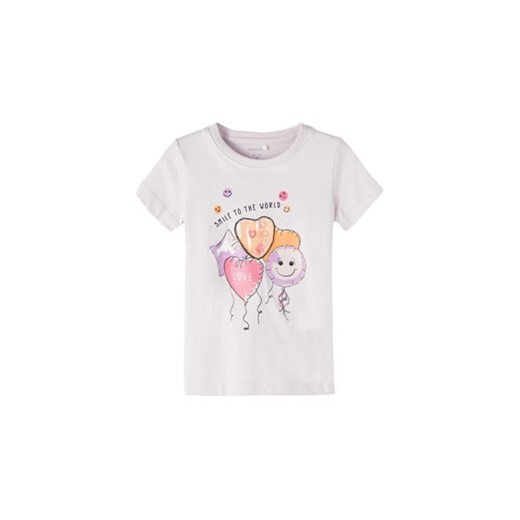 NAME IT T-Shirt 13219711 Różowy Regular Fit ze sklepu MODIVO w kategorii Bluzki dziewczęce - zdjęcie 168513008