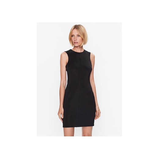 Calvin Klein Sukienka codzienna K20K205846 Czarny Slim Fit ze sklepu MODIVO w kategorii Sukienki - zdjęcie 168513326