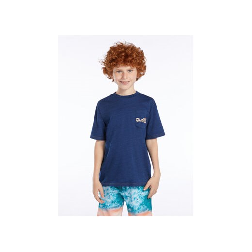 Guess T-Shirt L3GI25 K8GA0 Granatowy Regular Fit ze sklepu MODIVO w kategorii T-shirty chłopięce - zdjęcie 168513329