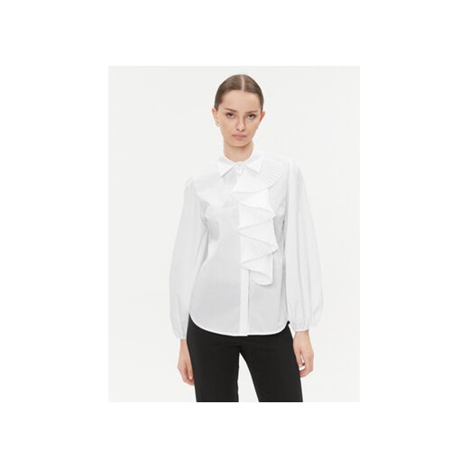 Dixie Bluzka C319Z051 Biały Regular Fit ze sklepu MODIVO w kategorii Bluzki damskie - zdjęcie 168513535