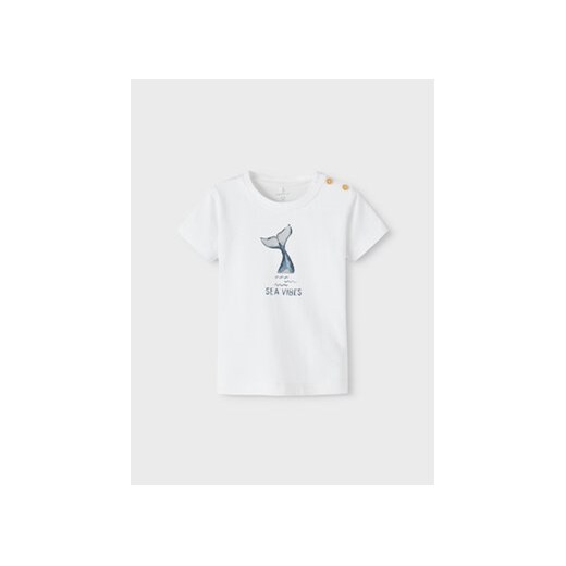 NAME IT T-Shirt 13215693 Biały Regular Fit ze sklepu MODIVO w kategorii Koszulki niemowlęce - zdjęcie 168513788