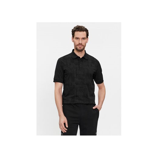 KARL LAGERFELD Polo 745082 541224 Czarny Regular Fit ze sklepu MODIVO w kategorii T-shirty męskie - zdjęcie 168513957