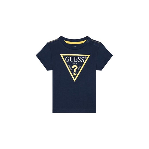 Guess T-Shirt N73I55 K8HM0 Granatowy Regular Fit ze sklepu MODIVO w kategorii T-shirty chłopięce - zdjęcie 168513977