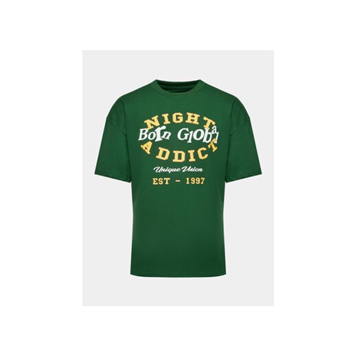 Night Addict T-Shirt MTS-NA149ESTER Zielony Regular Fit ze sklepu MODIVO w kategorii T-shirty męskie - zdjęcie 168513997