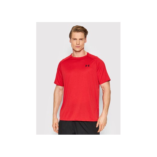 Under Armour Koszulka techniczna Tech™ 2.0 1345317 Czerwony Regular Fit ze sklepu MODIVO w kategorii T-shirty męskie - zdjęcie 168514175