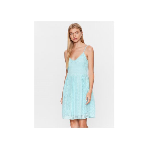 Vero Moda Sukienka letnia Honey 10220925 Niebieski Regular Fit ze sklepu MODIVO w kategorii Sukienki - zdjęcie 168514308