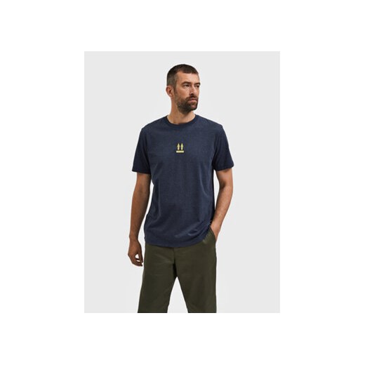 Selected Homme T-Shirt Armin 16085666 Granatowy Slim Fit ze sklepu MODIVO w kategorii T-shirty męskie - zdjęcie 168515156