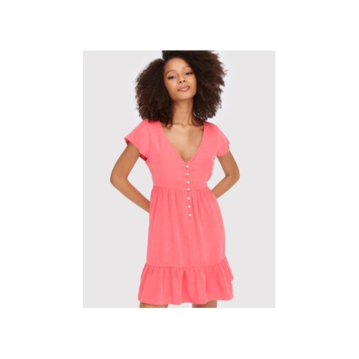 ONLY Sukienka codzienna Mago 15255820 Różowy Regular Fit ze sklepu MODIVO w kategorii Sukienki - zdjęcie 168515948