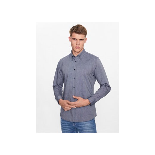 Boss Koszula 50489341 Granatowy Regular Fit ze sklepu MODIVO w kategorii Koszule męskie - zdjęcie 168516148