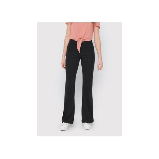 ONLY Spodnie materiałowe Fever 15213525 Czarny Regular Fit ze sklepu MODIVO w kategorii Spodnie damskie - zdjęcie 168516707