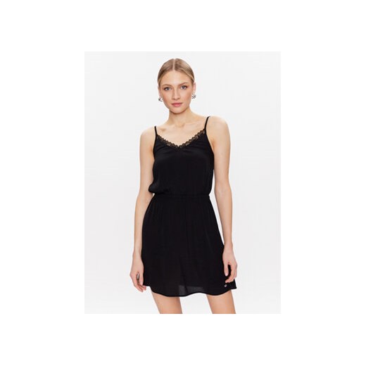 Tommy Jeans Sukienka letnia Essential DW0DW15174 Czarny Regular Fit ze sklepu MODIVO w kategorii Sukienki - zdjęcie 168517515