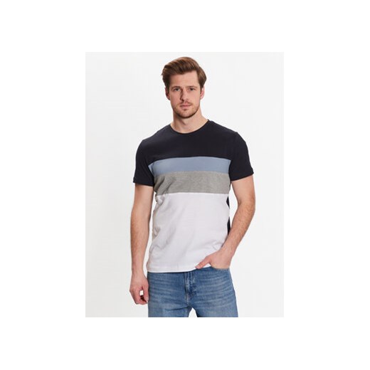 Geox T-Shirt M3510F-T2870 F4544 Granatowy Regular Fit ze sklepu MODIVO w kategorii T-shirty męskie - zdjęcie 168517576