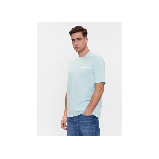Armani Exchange T-Shirt 3DZTLG ZJ9JZ 15CY Fioletowy Regular Fit ze sklepu MODIVO w kategorii T-shirty męskie - zdjęcie 168517665