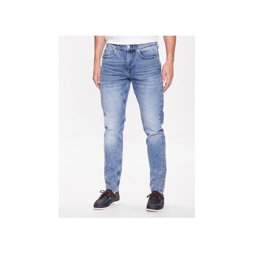 Calvin Klein Jeans Jeansy J30J322802 Niebieski Slim Fit 34_34 wyprzedaż MODIVO