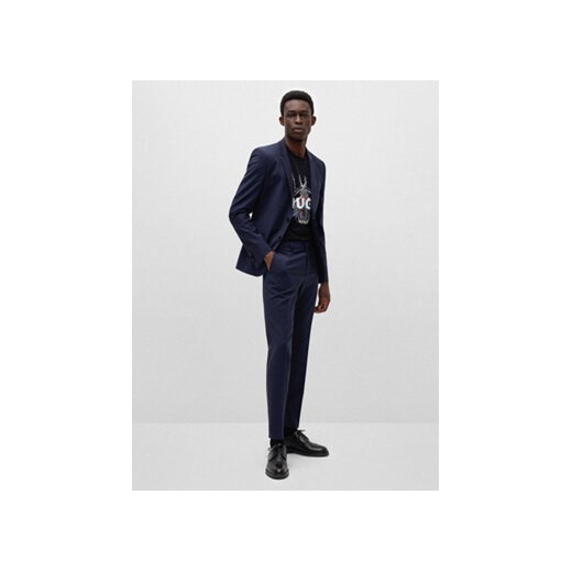 Hugo Garnitur 50450994 Granatowy Extra Slim Fit 52 MODIVO